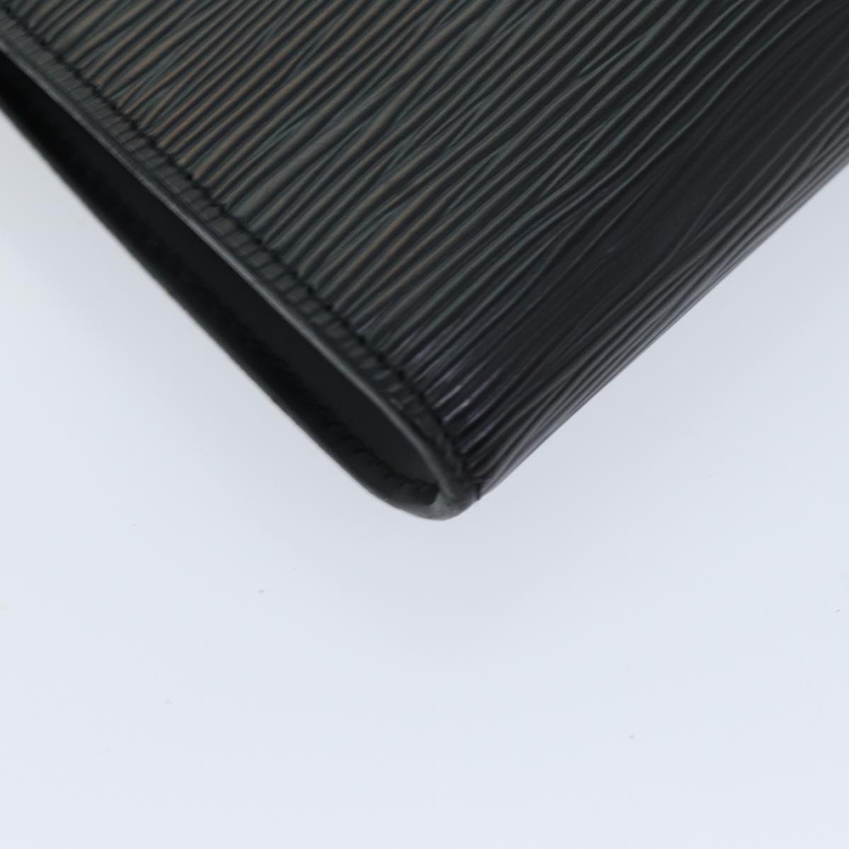 LOUIS VUITTON Epi Pochette Accessoires Pouch Black M52982 LV ki4515