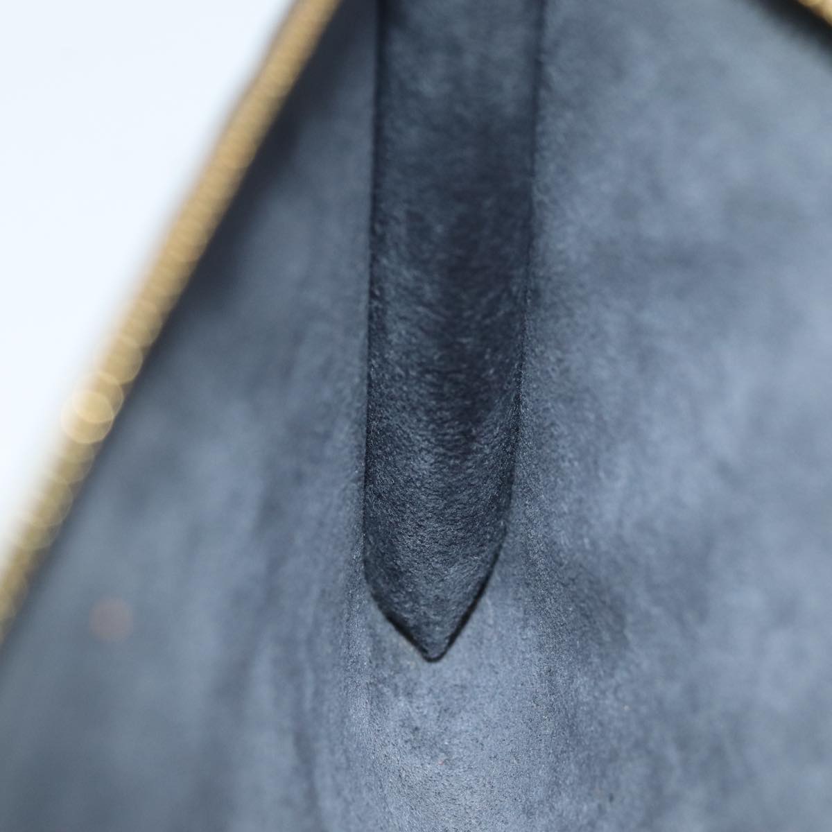 LOUIS VUITTON Epi Pochette Accessoires Pouch Black M52982 LV ki4515
