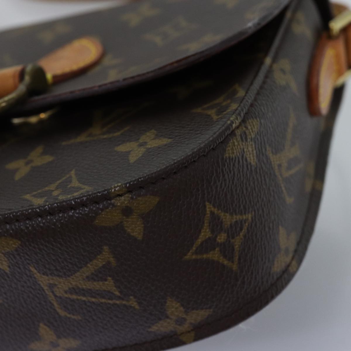 LOUIS VUITTON Monogram Saint Cloud PM Shoulder Bag M51244 ki4525