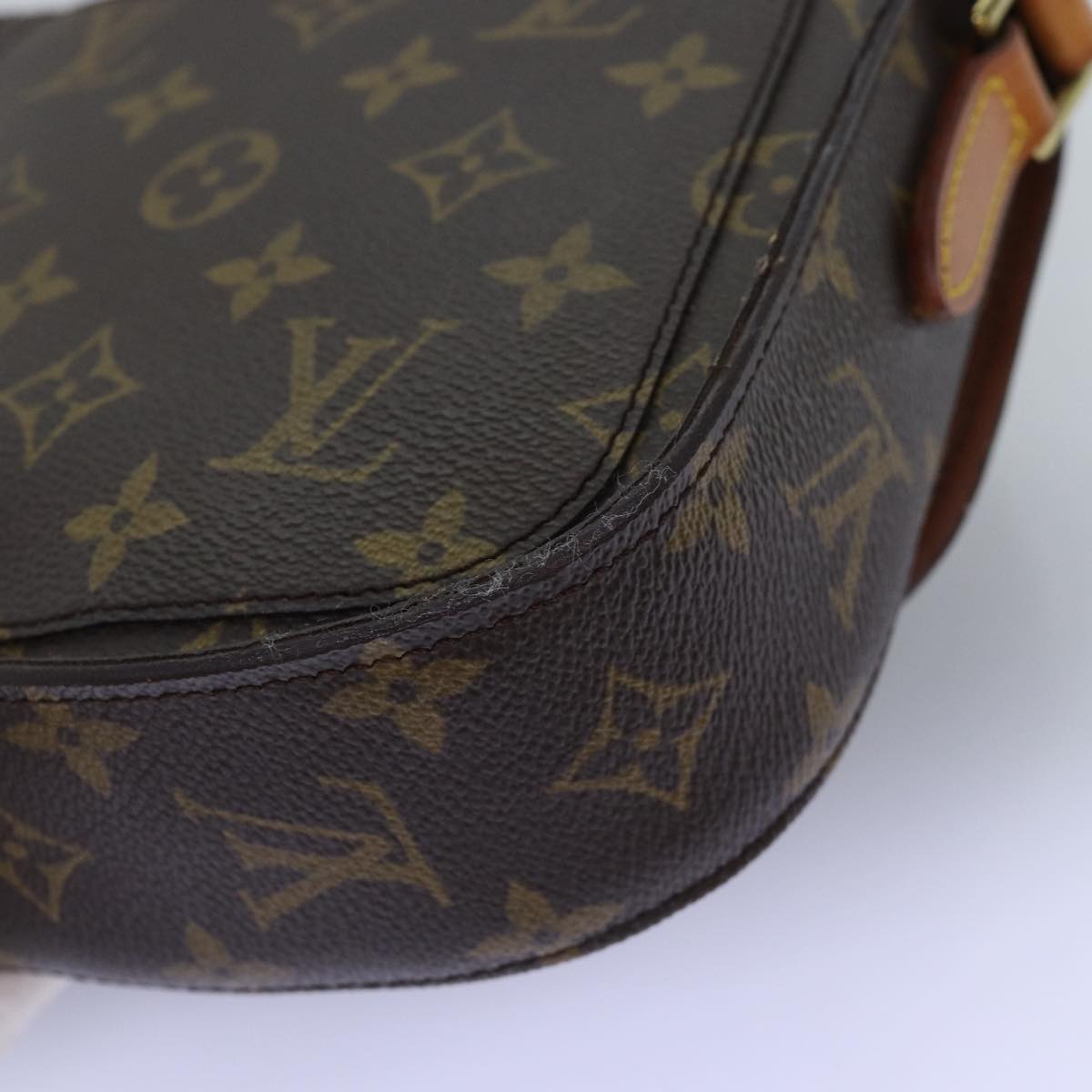LOUIS VUITTON Monogram Saint Cloud PM Shoulder Bag M51244 ki4525