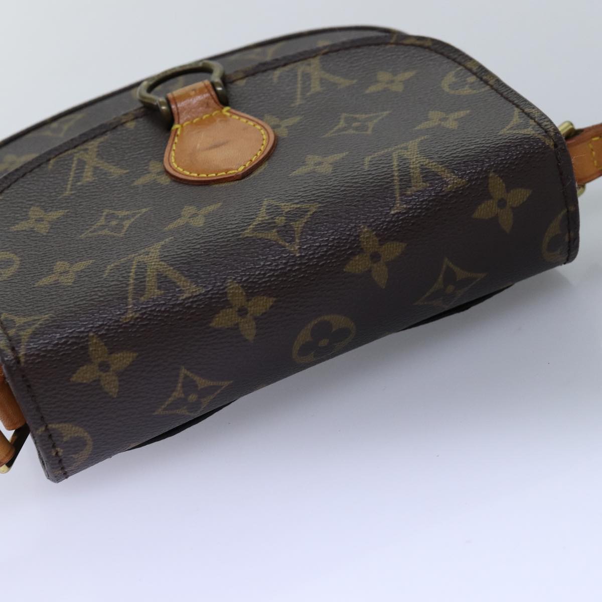 LOUIS VUITTON Monogram Saint Cloud PM Shoulder Bag M51244 ki4525