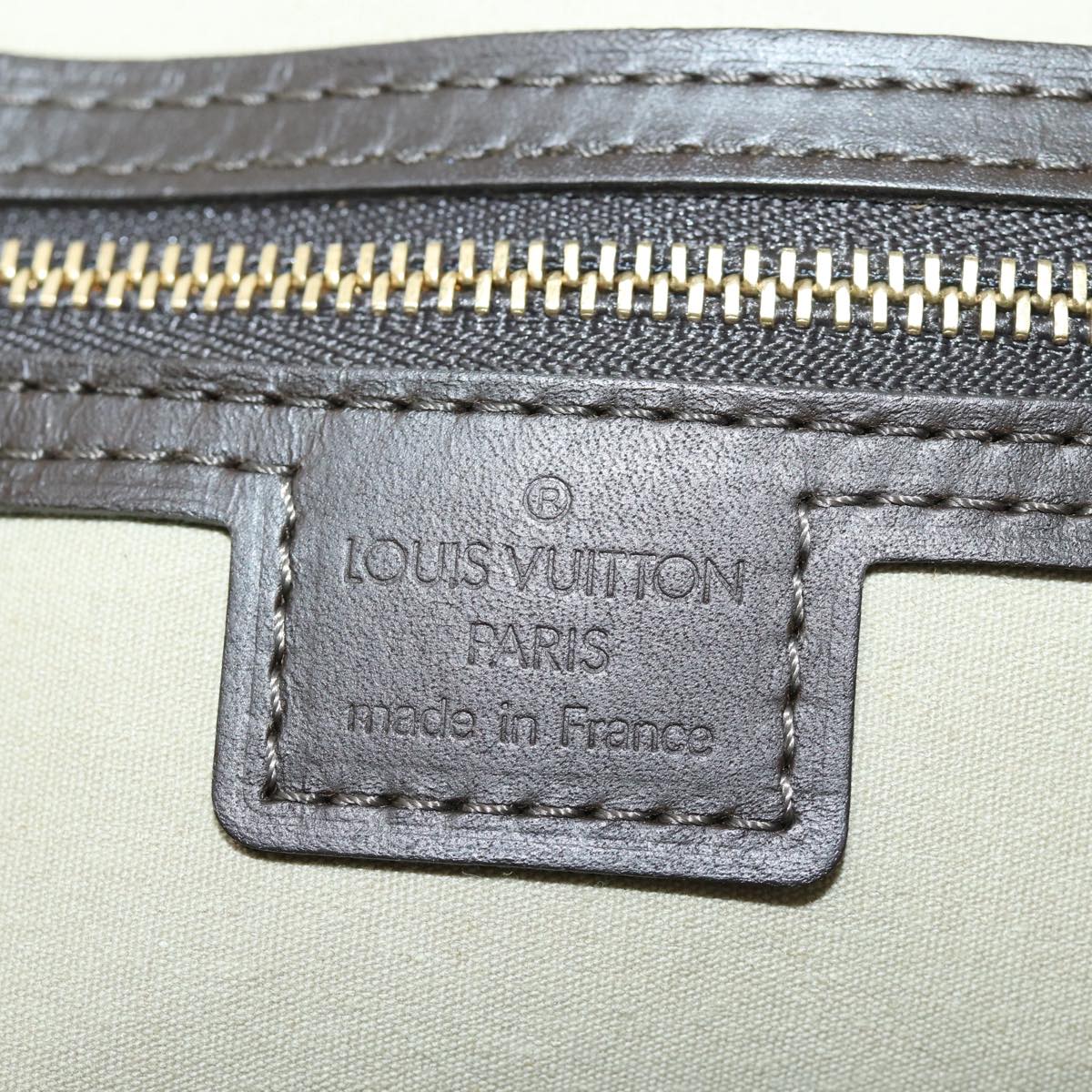 LOUIS VUITTON Monogram Mini Josephine GM Hand Bag Khaki M92310 LV ki4533