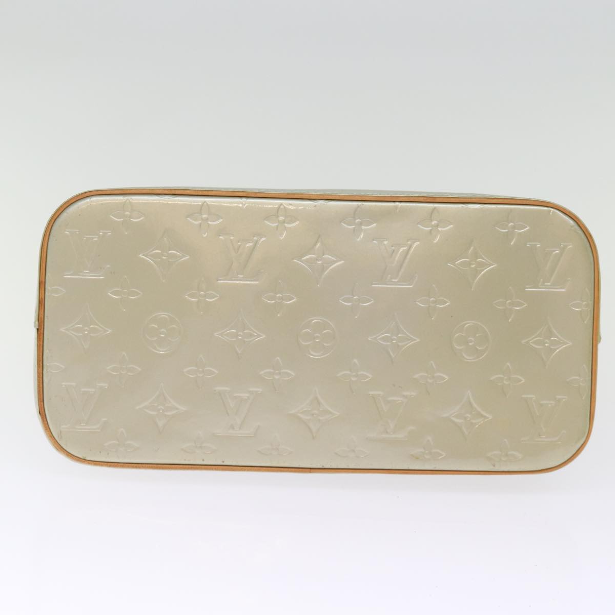 LOUIS VUITTON Monogram Vernis Houston Hand Bag Gris M91053 LV ki4535