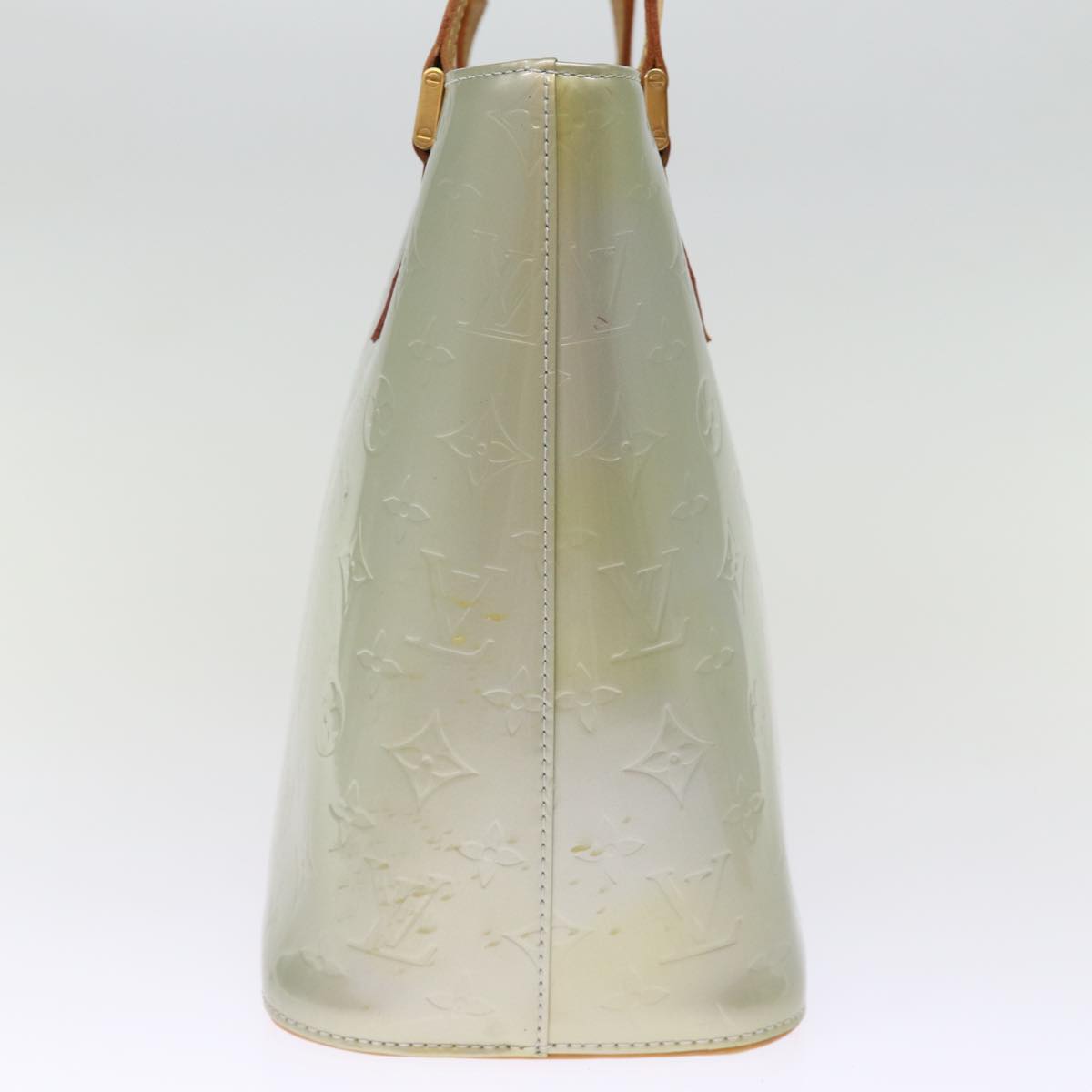 LOUIS VUITTON Monogram Vernis Houston Hand Bag Gris M91053 LV ki4535