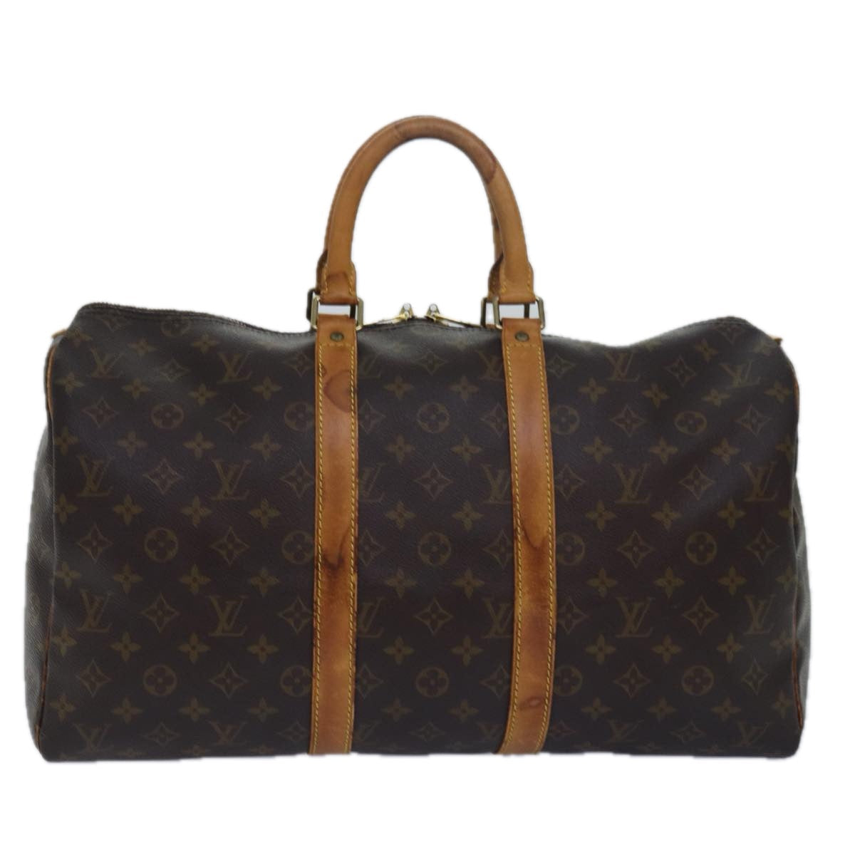 LOUIS VUITTON Monogram Keepall 45 Boston Bag M41428 LV ki4639
