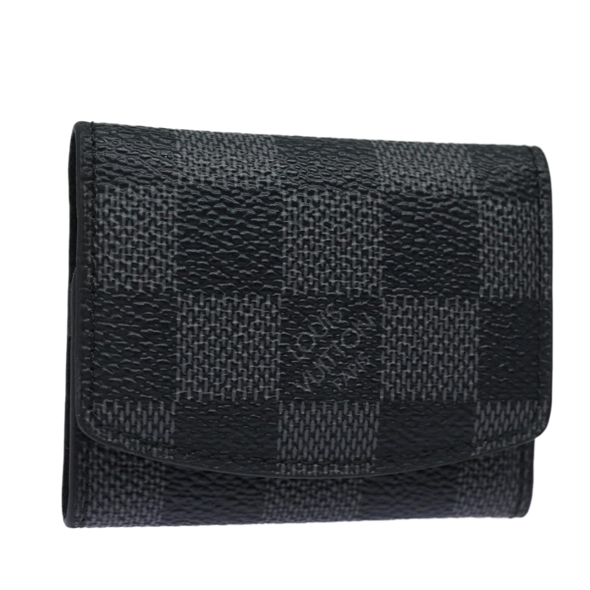 LOUIS VUITTON Damier Graphite Cuff Case LV ki4694