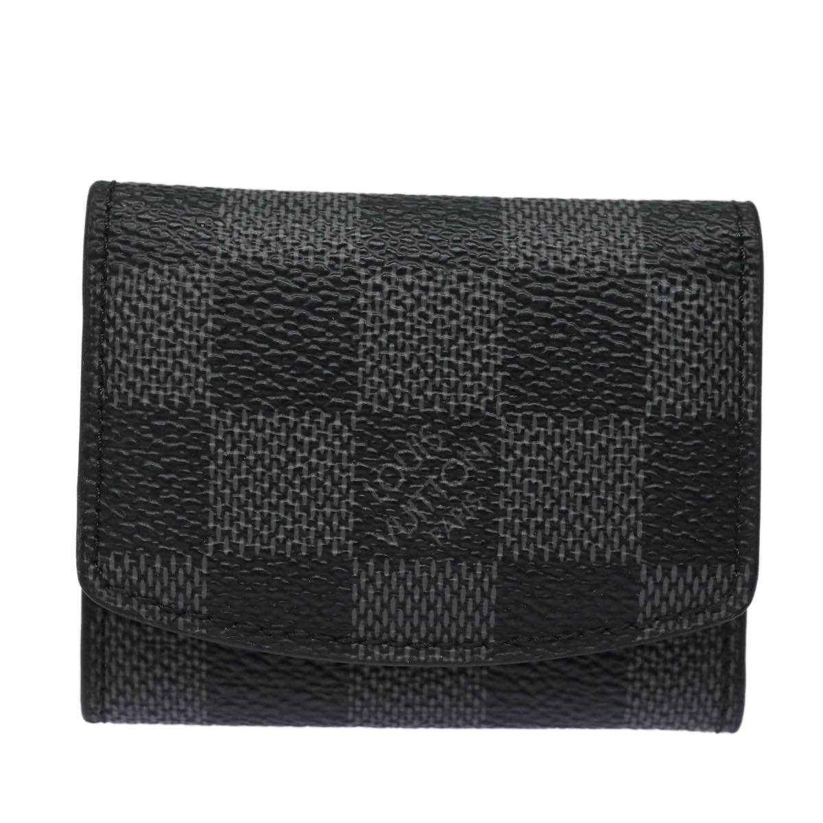 LOUIS VUITTON Damier Graphite Cuff Case LV ki4694