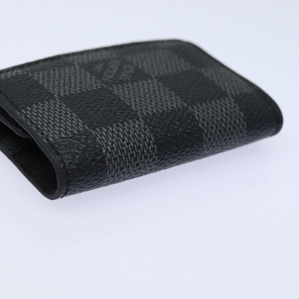LOUIS VUITTON Damier Graphite Cuff Case LV ki4694