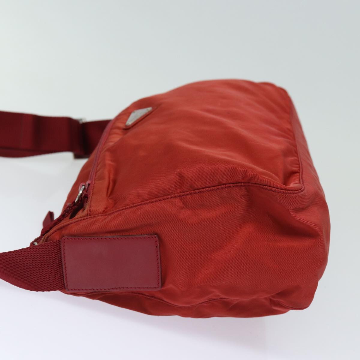 Luxury Prada Shoulder Bag Nylon Red  ki4713