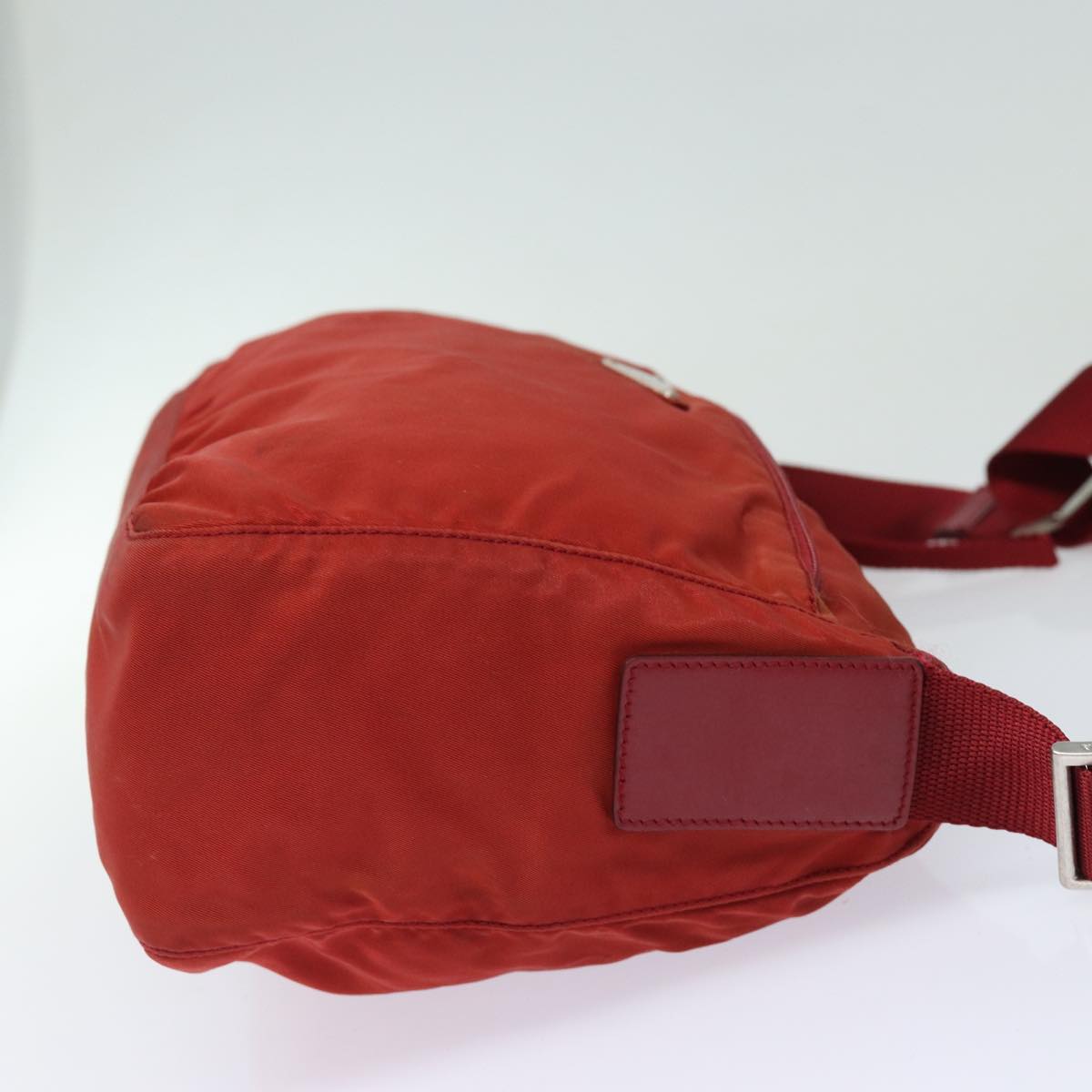 Luxury Prada Shoulder Bag Nylon Red  ki4713