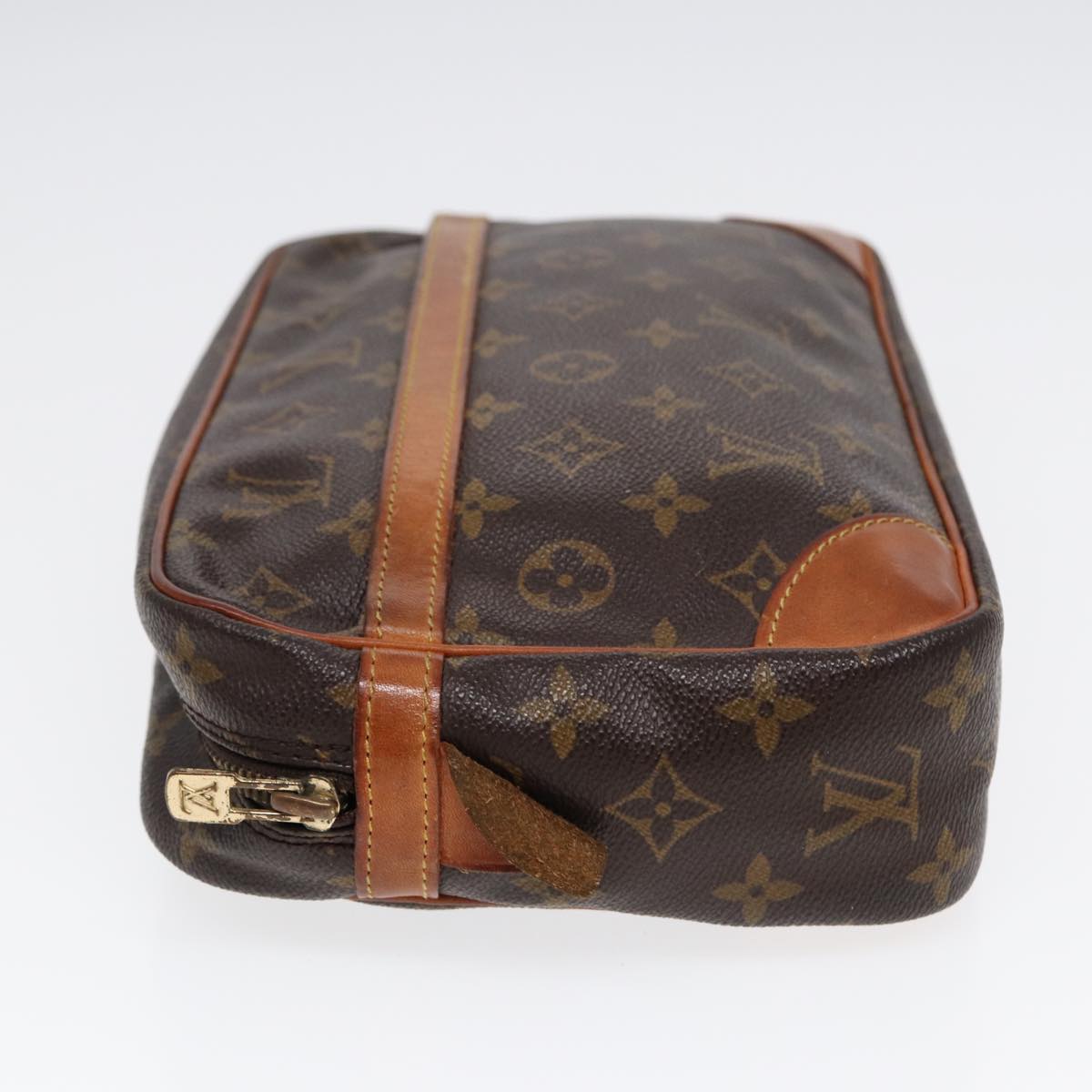 LOUIS VUITTON Monogram Compiegne 28 Clutch Bag M51845 LV ki4774