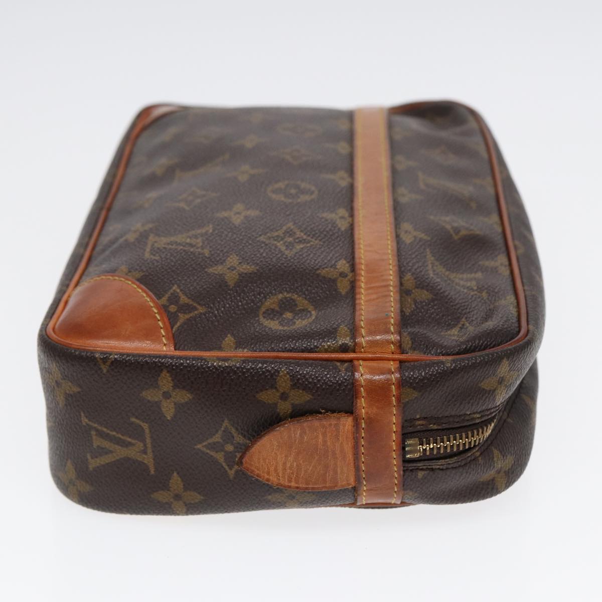 LOUIS VUITTON Monogram Compiegne 28 Clutch Bag M51845 LV ki4774