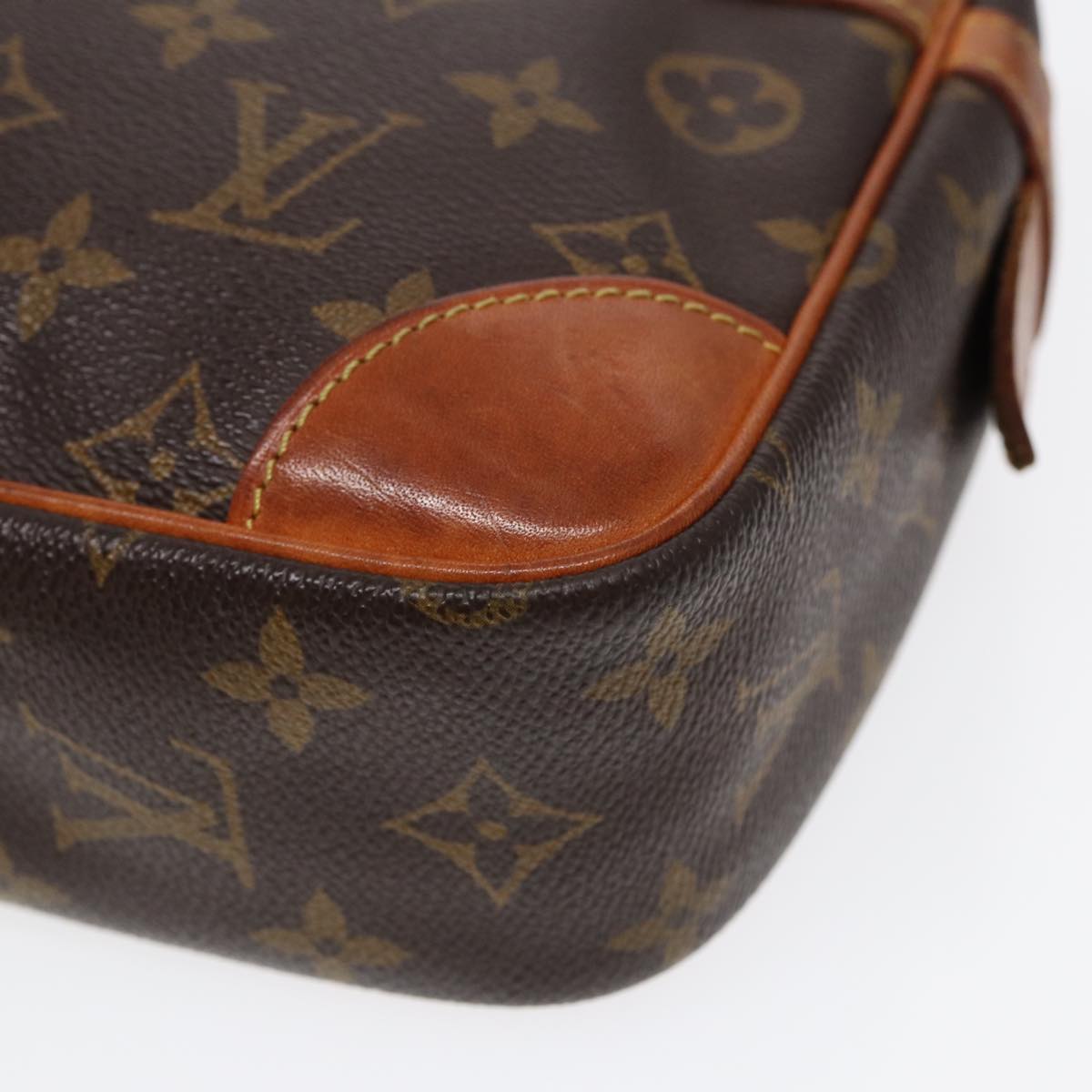 LOUIS VUITTON Monogram Compiegne 28 Clutch Bag M51845 LV ki4774