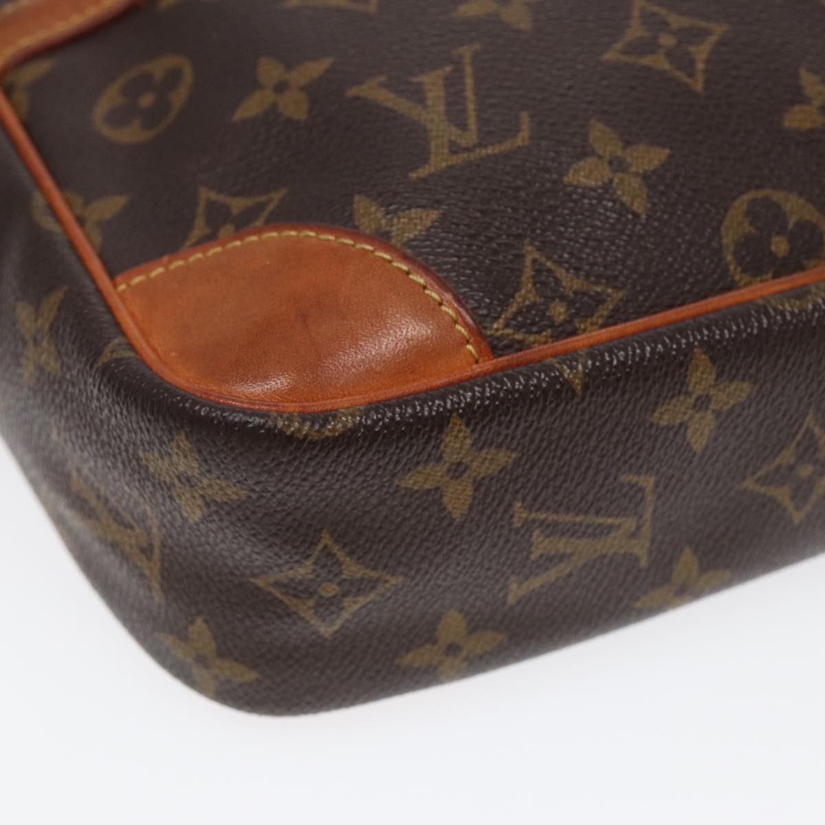 LOUIS VUITTON Monogram Compiegne 28 Clutch Bag M51845 LV ki4774