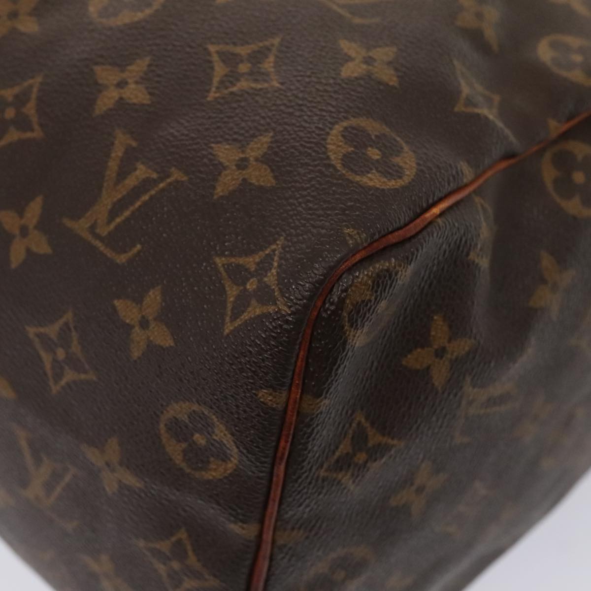 LOUIS VUITTON Monogram Speedy 35 Hand Bag M41524 LV ki4806