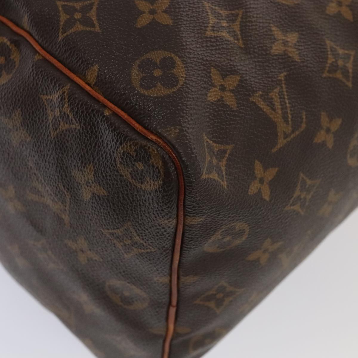 LOUIS VUITTON Monogram Speedy 35 Hand Bag M41524 LV ki4806