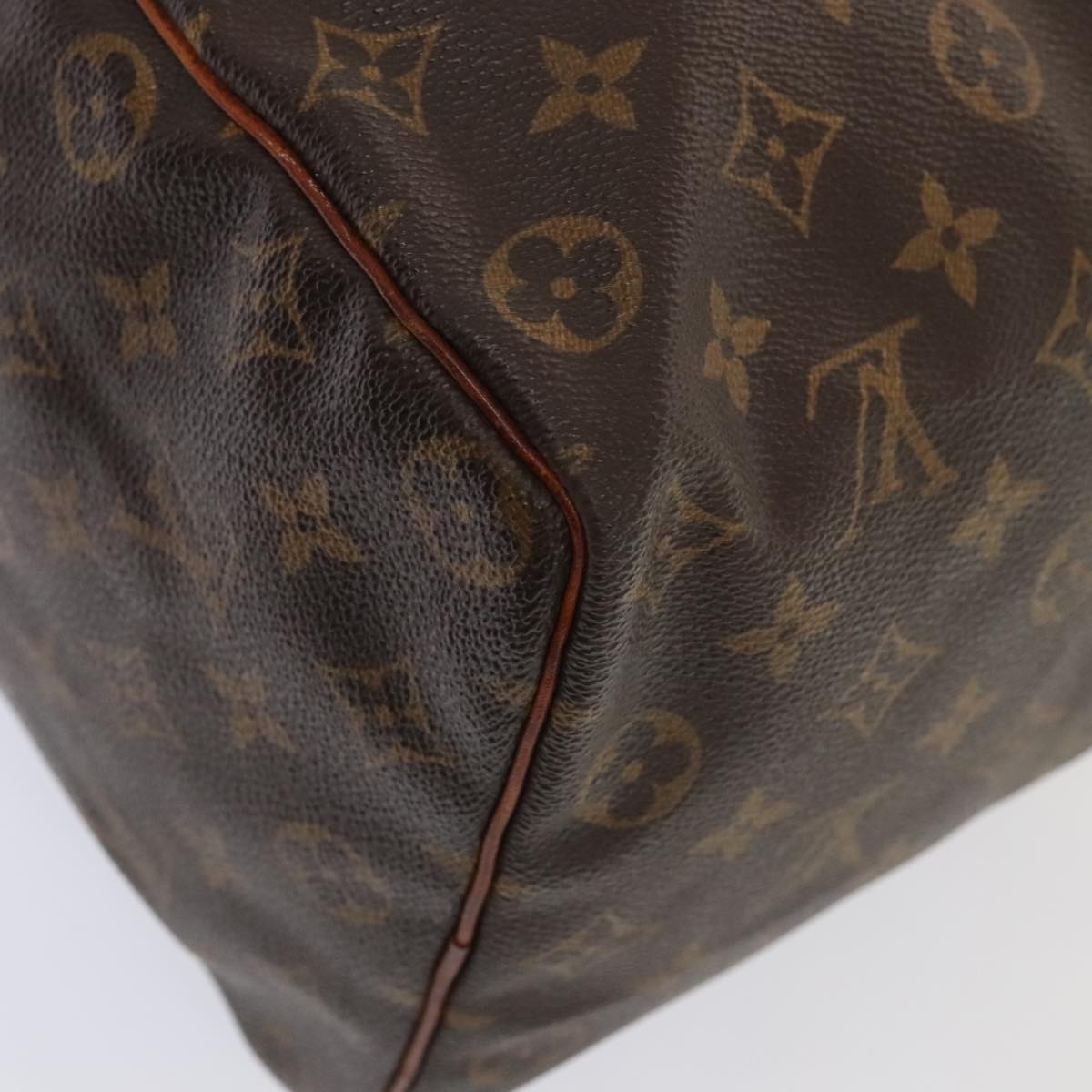 LOUIS VUITTON Monogram Speedy 35 Hand Bag M41524 LV ki4806