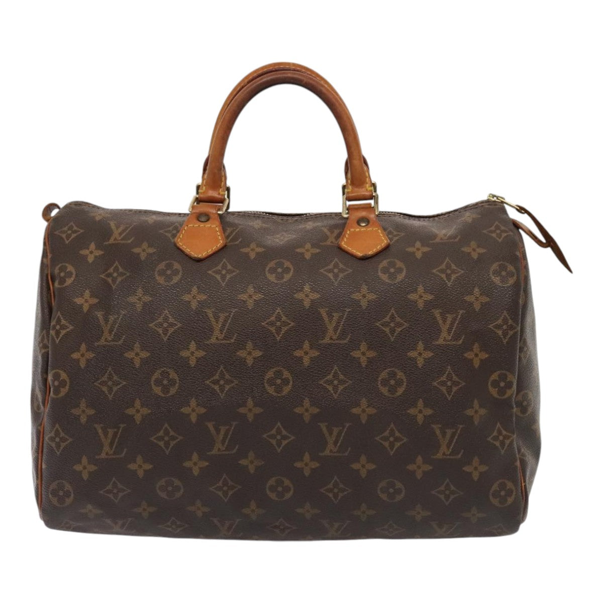 LOUIS VUITTON Monogram Speedy 35 Hand Bag M41524 LV ki4806