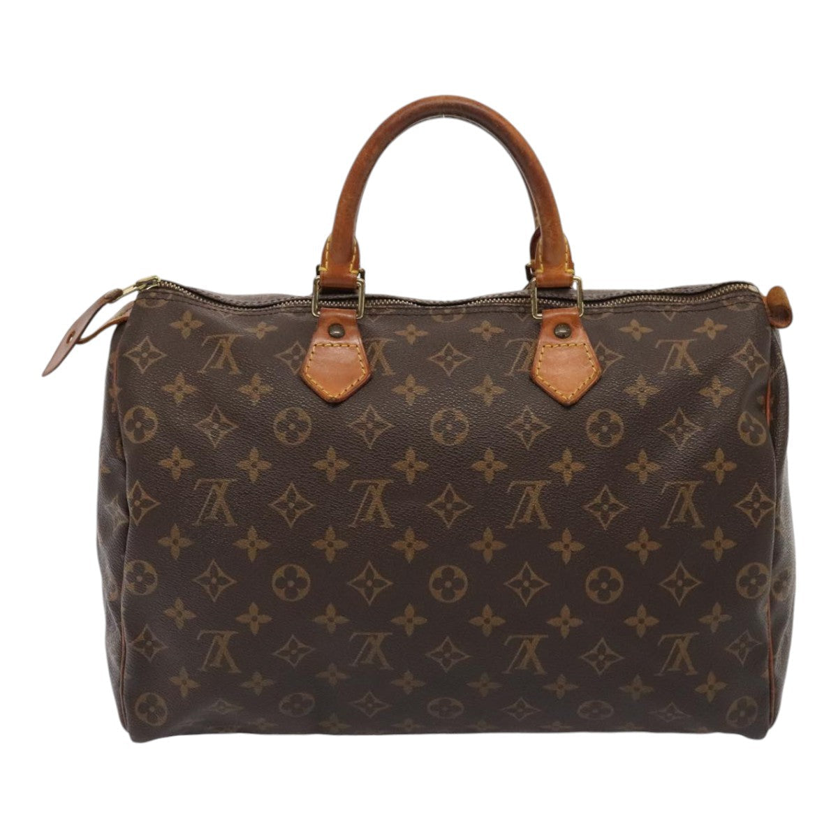 LOUIS VUITTON Monogram Speedy 35 Hand Bag M41524 LV ki4806