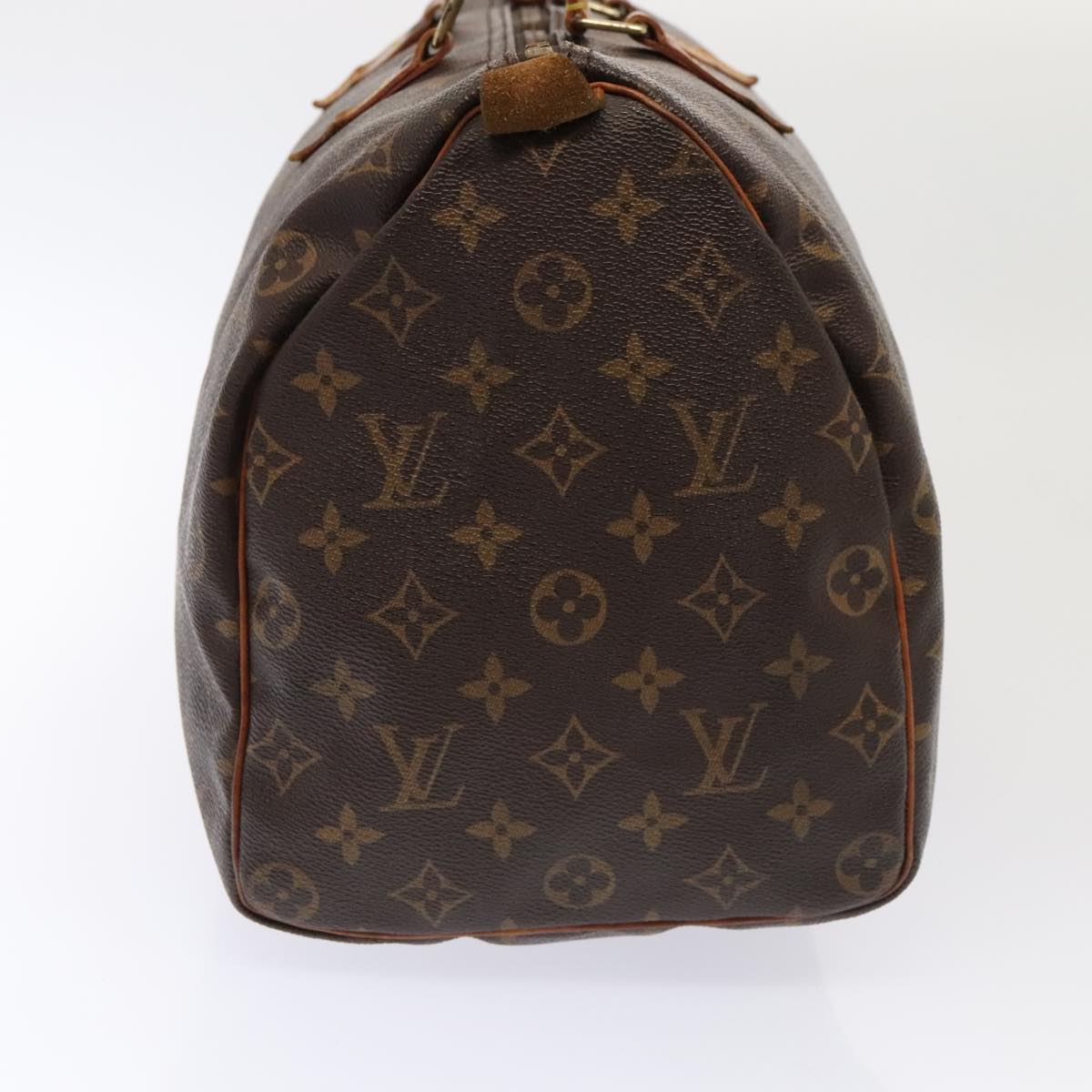 LOUIS VUITTON Monogram Speedy 35 Hand Bag M41524 LV ki4806