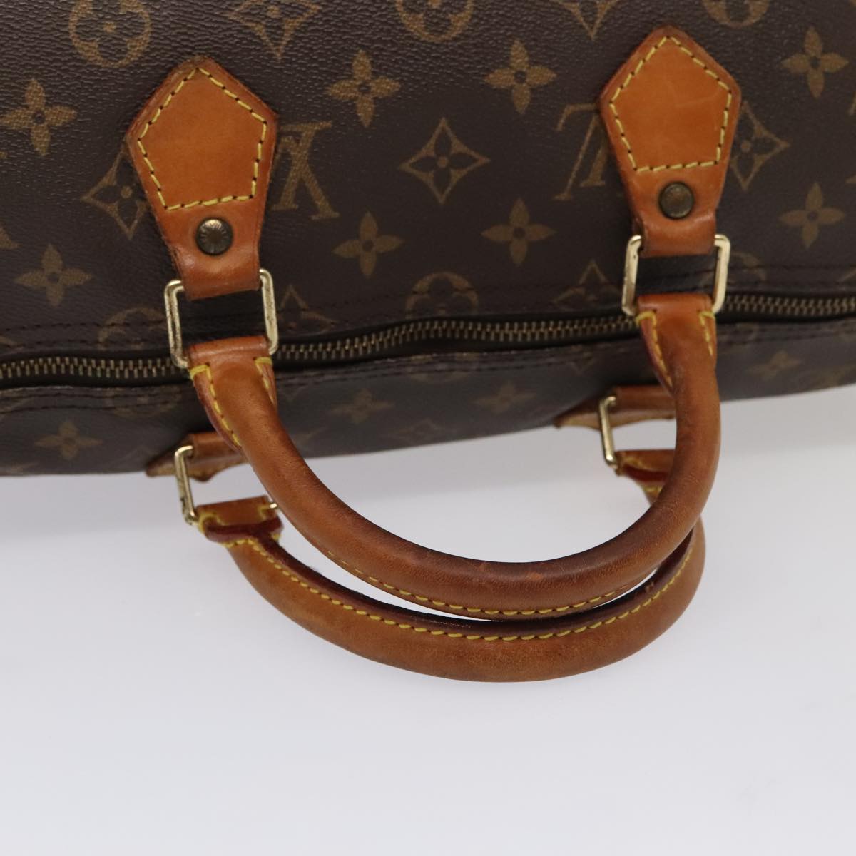 LOUIS VUITTON Monogram Speedy 35 Hand Bag M41524 LV ki4806