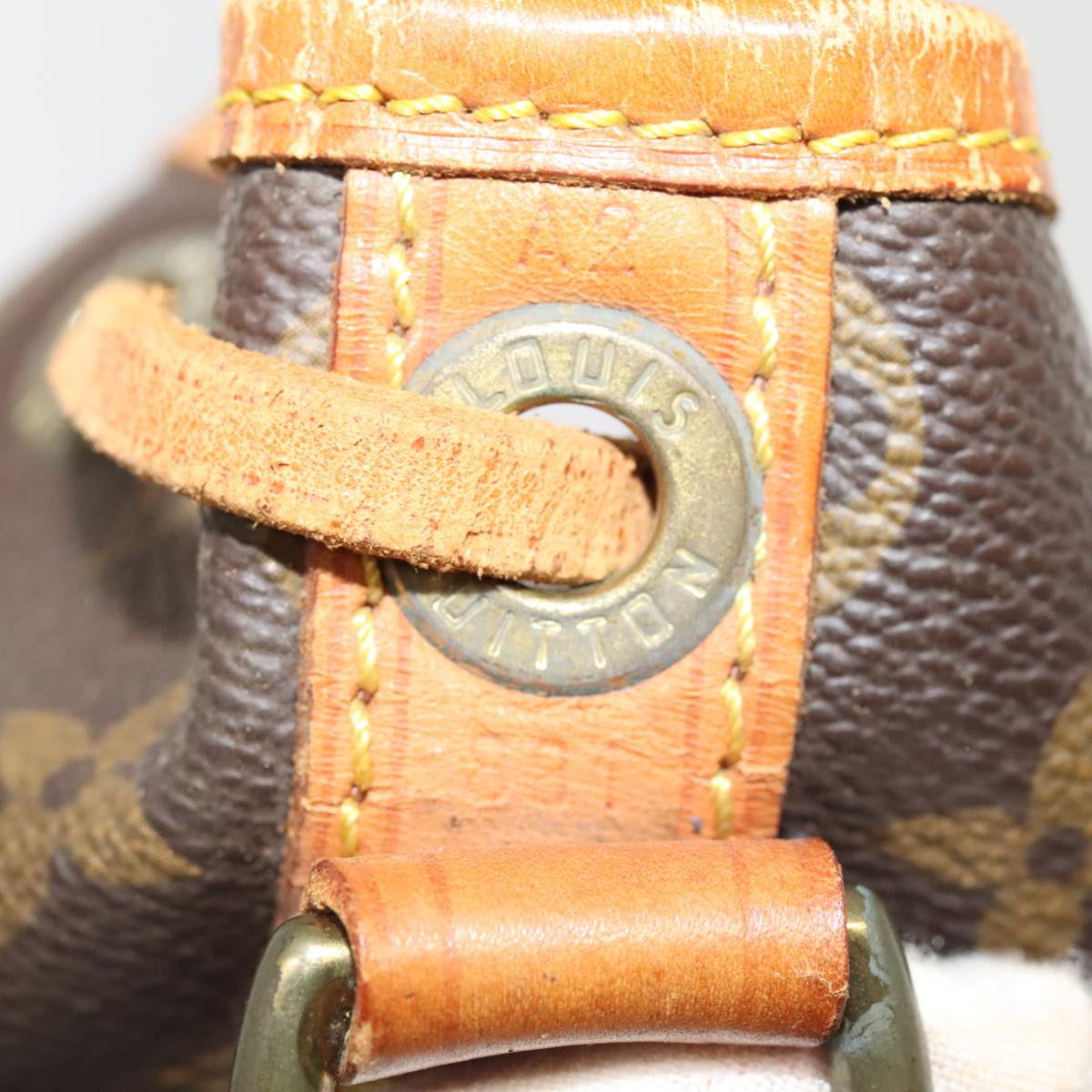 LOUIS VUITTON Monogram Noe Shoulder Bag M42224 LV ki4809