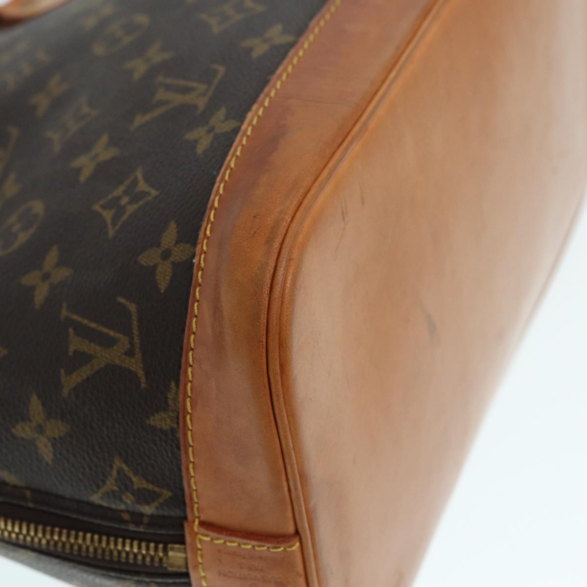 LOUIS VUITTON Monogram Alma Hand Bag M51130 LV ki4811