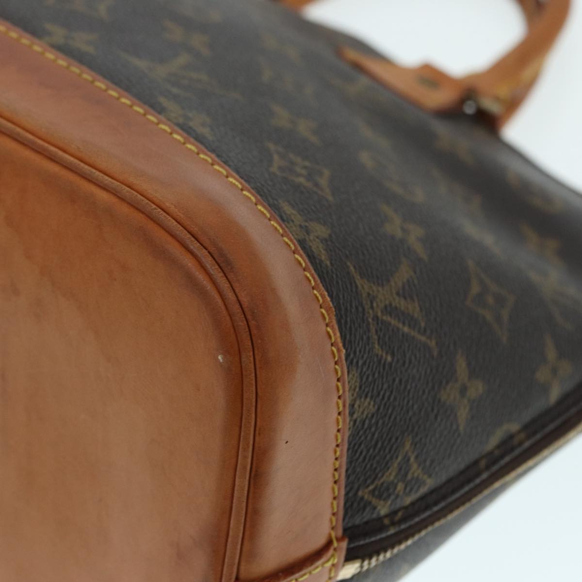 LOUIS VUITTON Monogram Alma Hand Bag M51130 LV ki4811