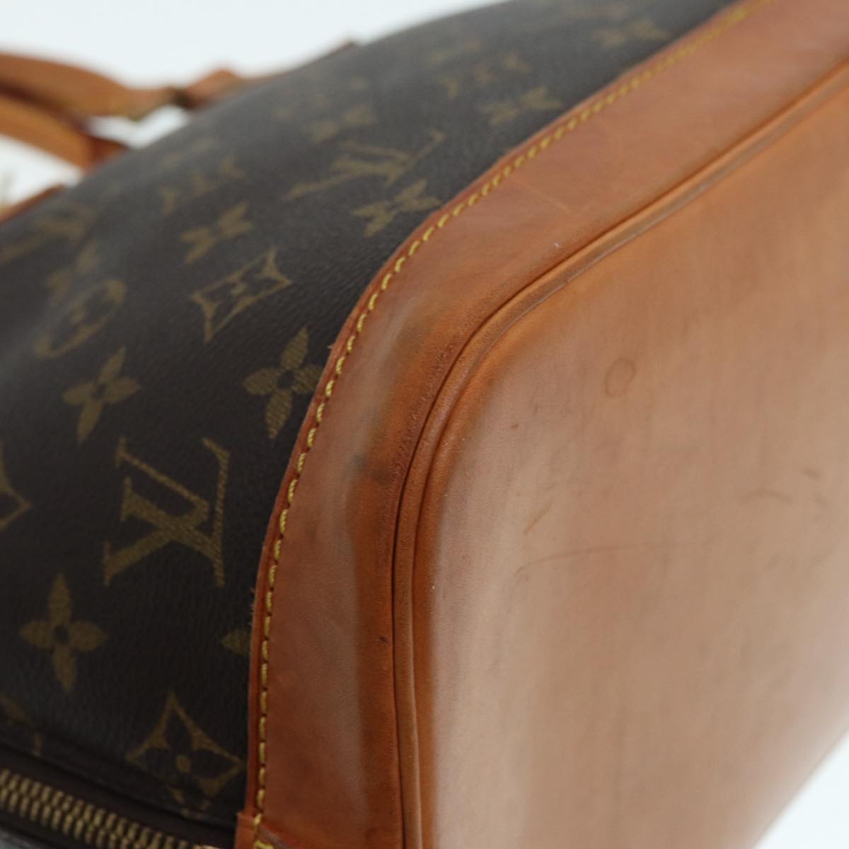 LOUIS VUITTON Monogram Alma Hand Bag M51130 LV ki4811