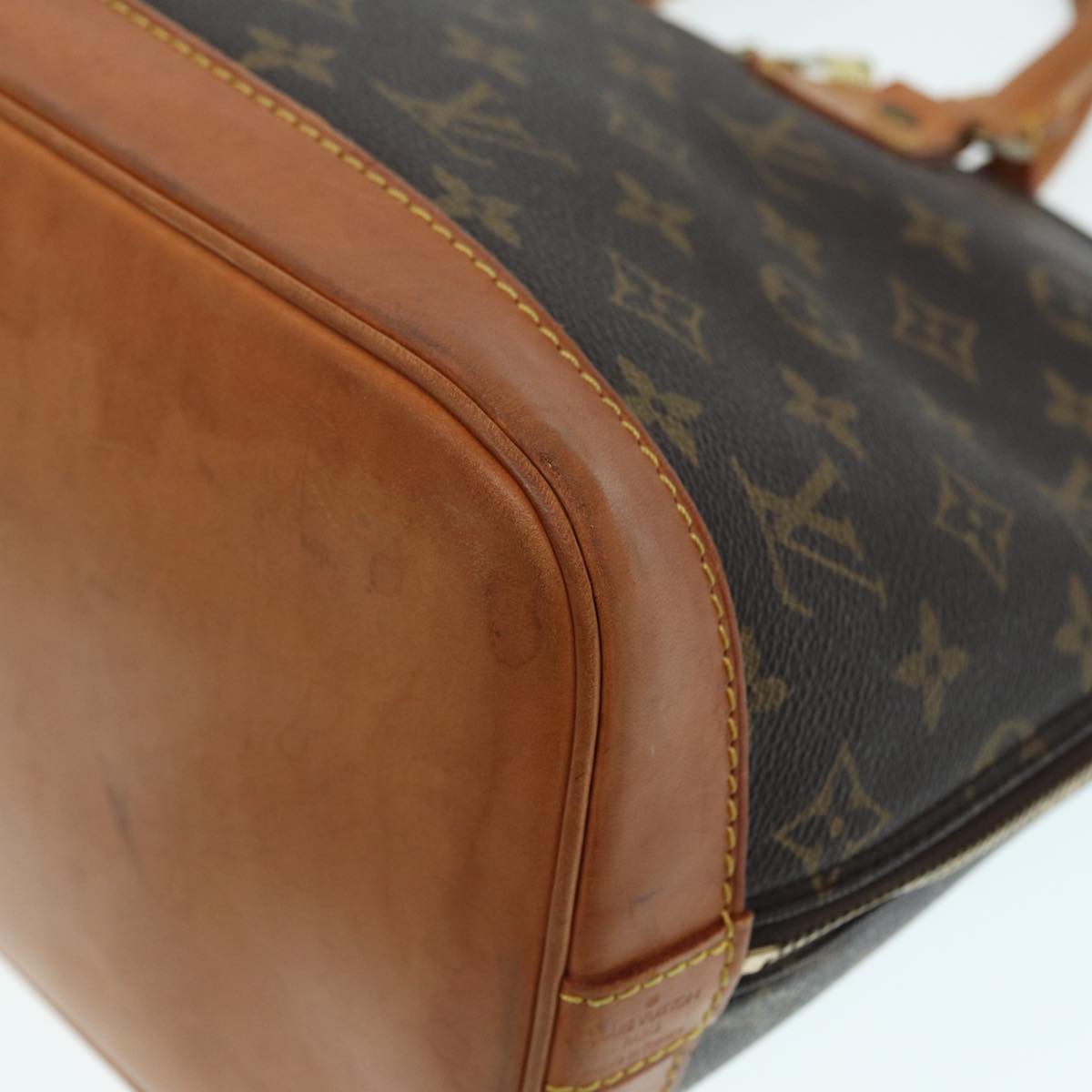 LOUIS VUITTON Monogram Alma Hand Bag M51130 LV ki4811