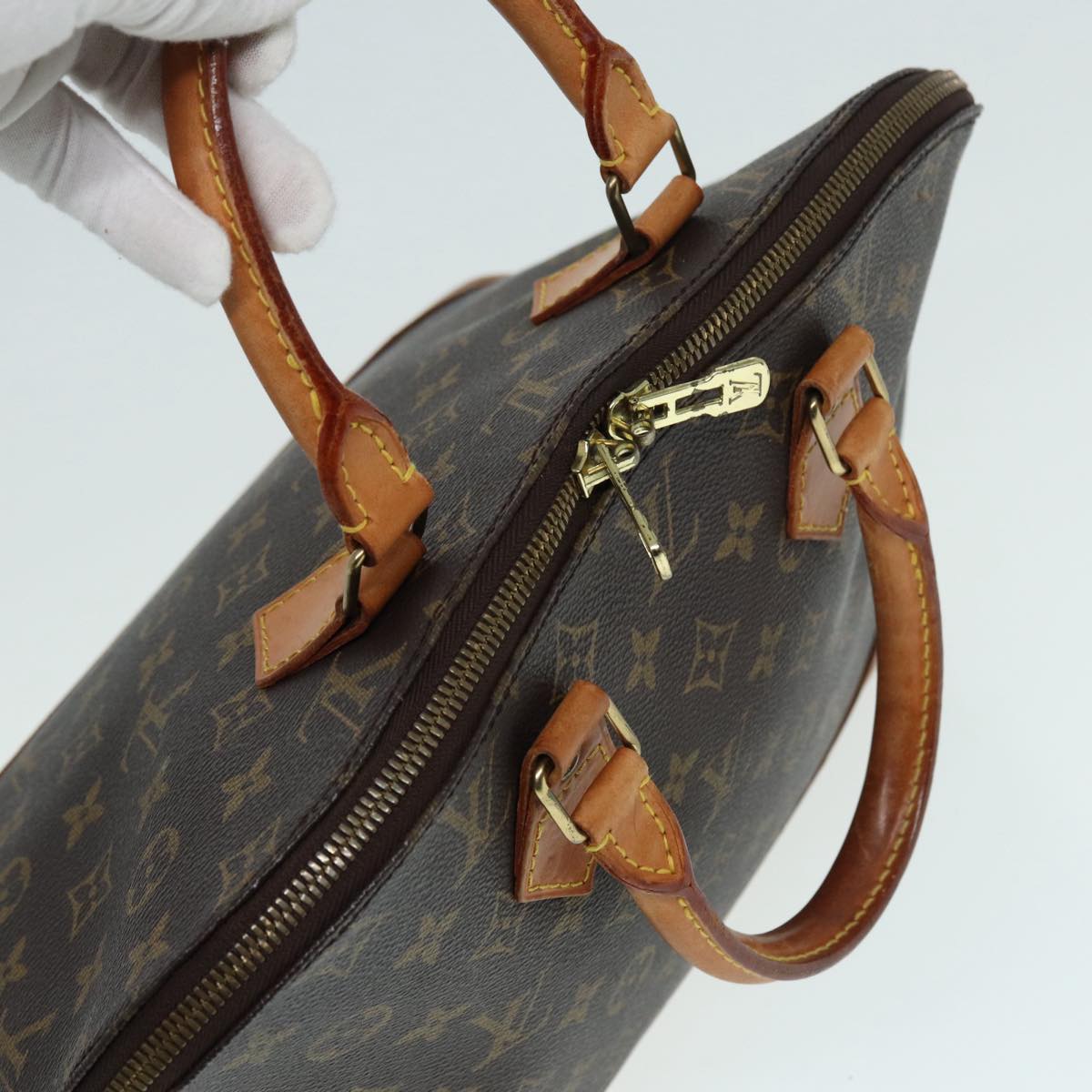 LOUIS VUITTON Monogram Alma Hand Bag M51130 LV ki4811