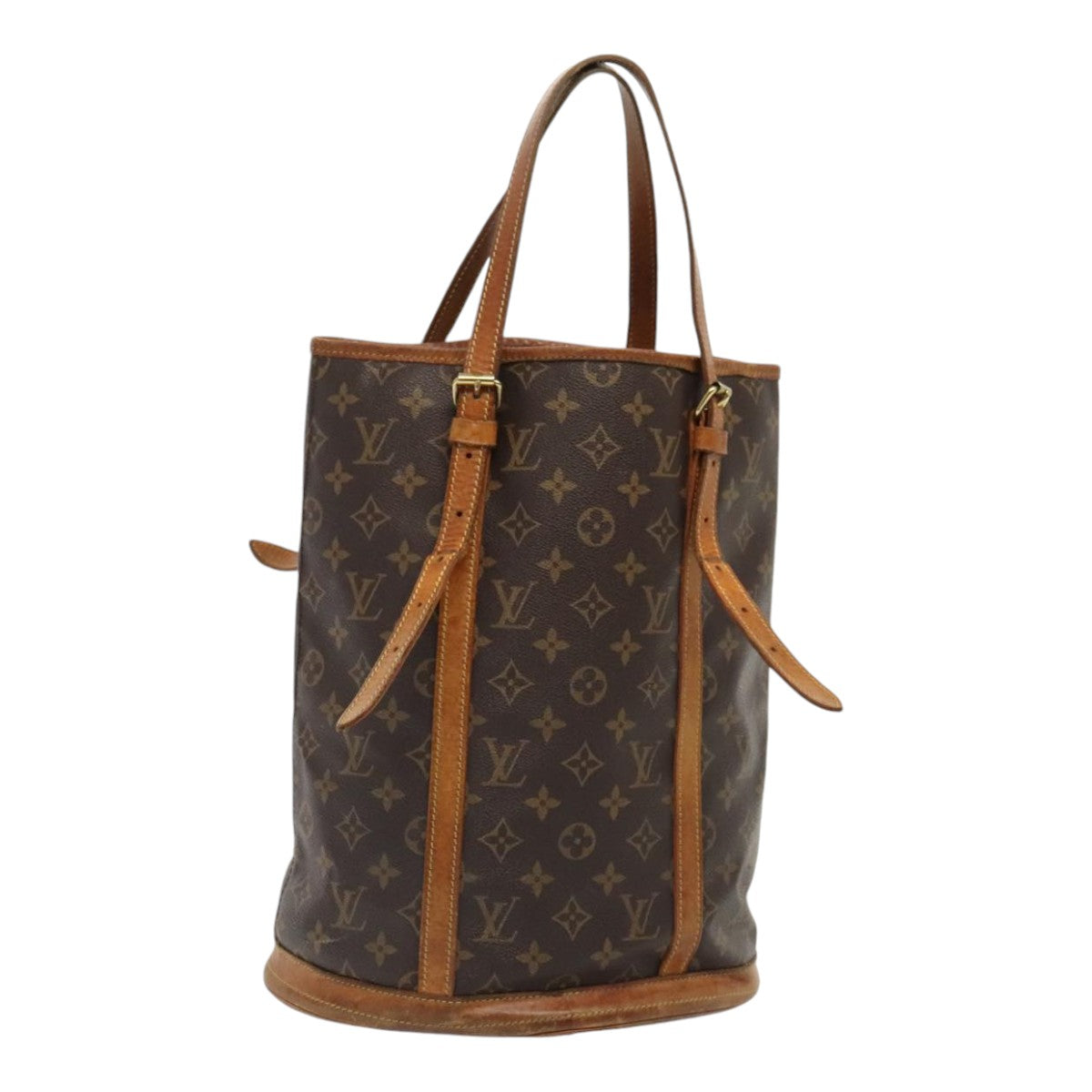 LOUIS VUITTON Monogram Bucket GM Shoulder Bag M42236 LV ki4814