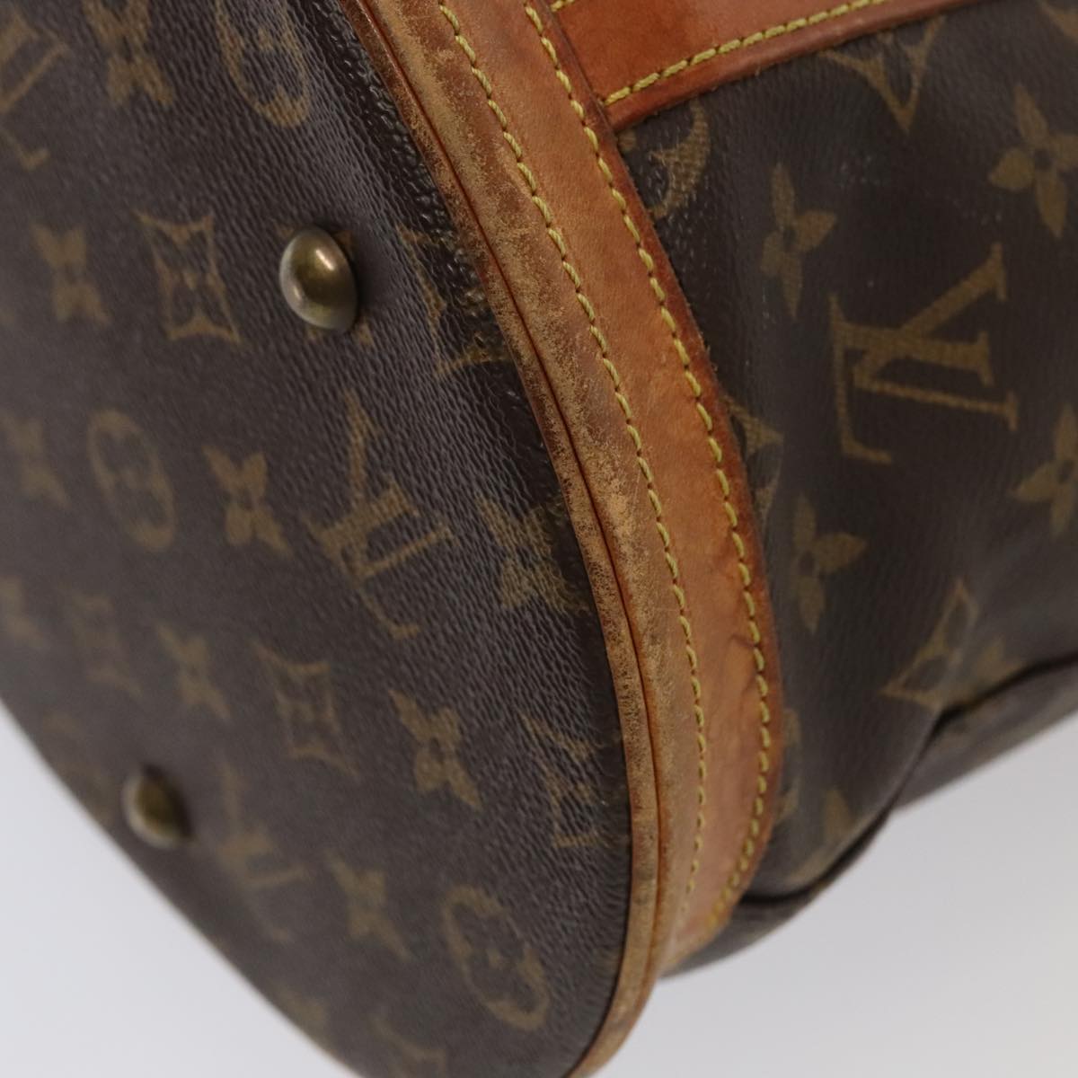 LOUIS VUITTON Monogram Bucket GM Shoulder Bag M42236 LV ki4814