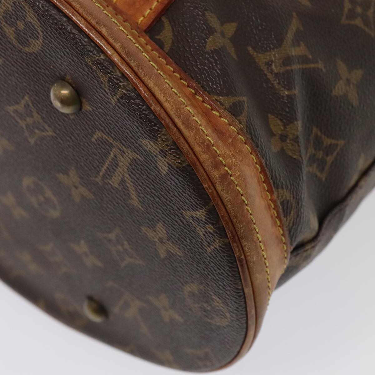 LOUIS VUITTON Monogram Bucket GM Shoulder Bag M42236 LV ki4814