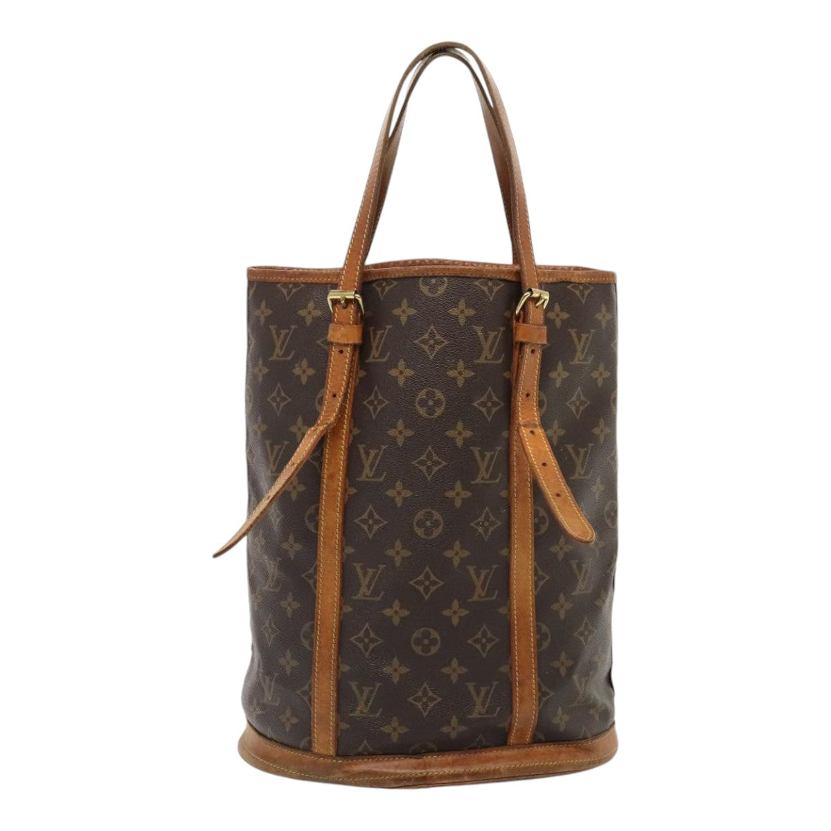 LOUIS VUITTON Monogram Bucket GM Shoulder Bag M42236 LV ki4814