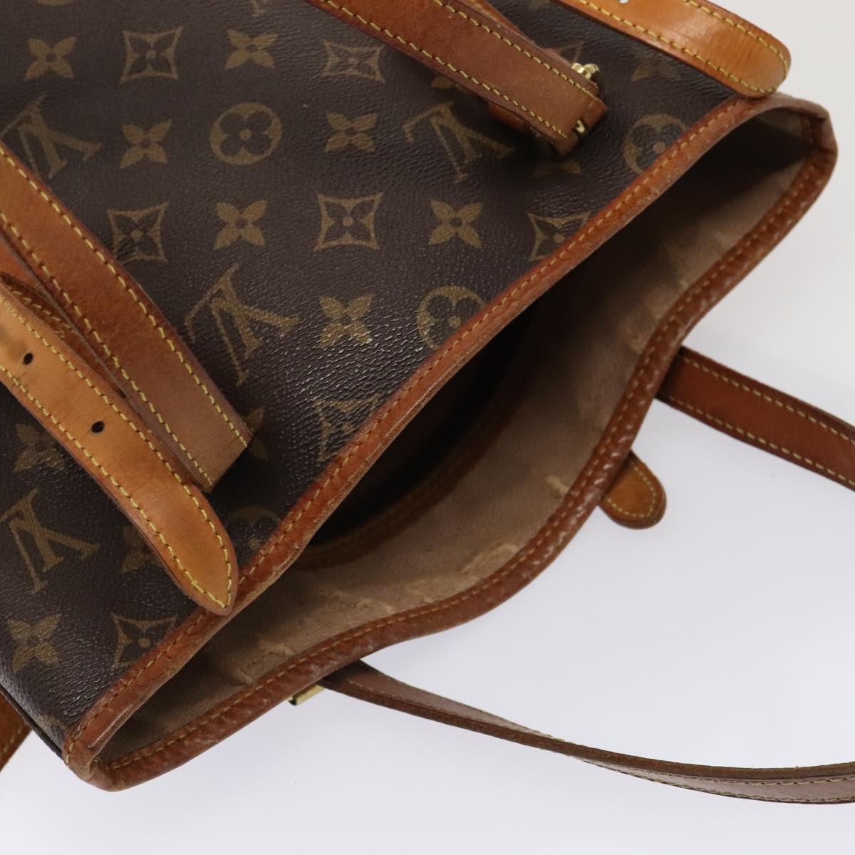 LOUIS VUITTON Monogram Bucket GM Shoulder Bag M42236 LV ki4814