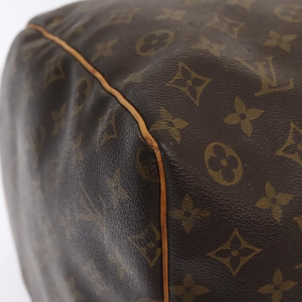 LOUIS VUITTON Monogram Keepall 60 Boston Bag M41422 LV ki4817
