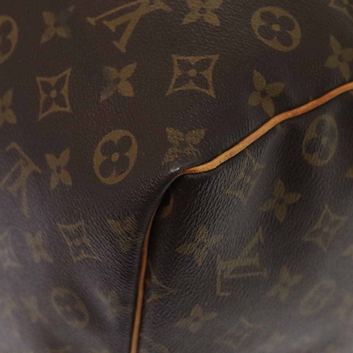 LOUIS VUITTON Monogram Keepall 60 Boston Bag M41422 LV ki4817