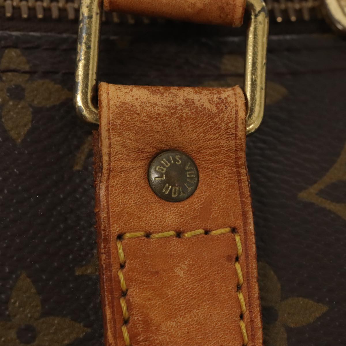 LOUIS VUITTON Monogram Keepall 60 Boston Bag M41422 LV ki4817