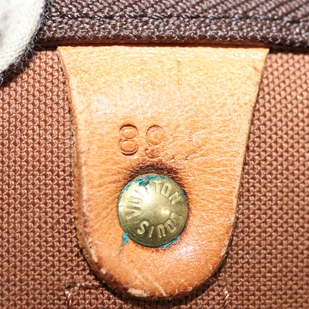 LOUIS VUITTON Monogram Keepall 60 Boston Bag M41422 LV ki4817