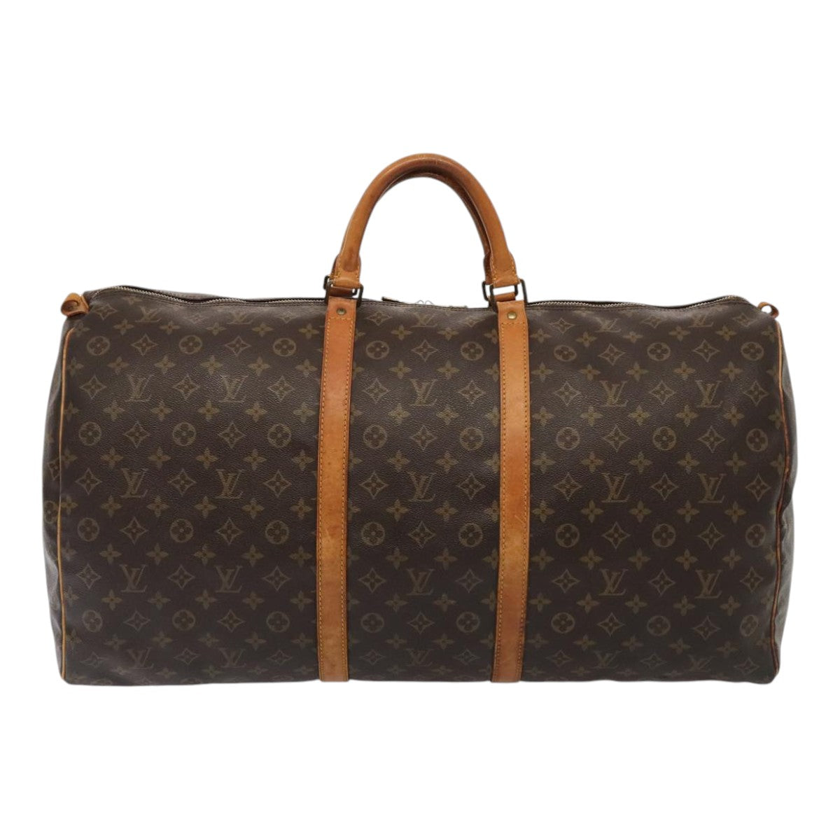LOUIS VUITTON Monogram Keepall 60 Boston Bag M41422 LV ki4817