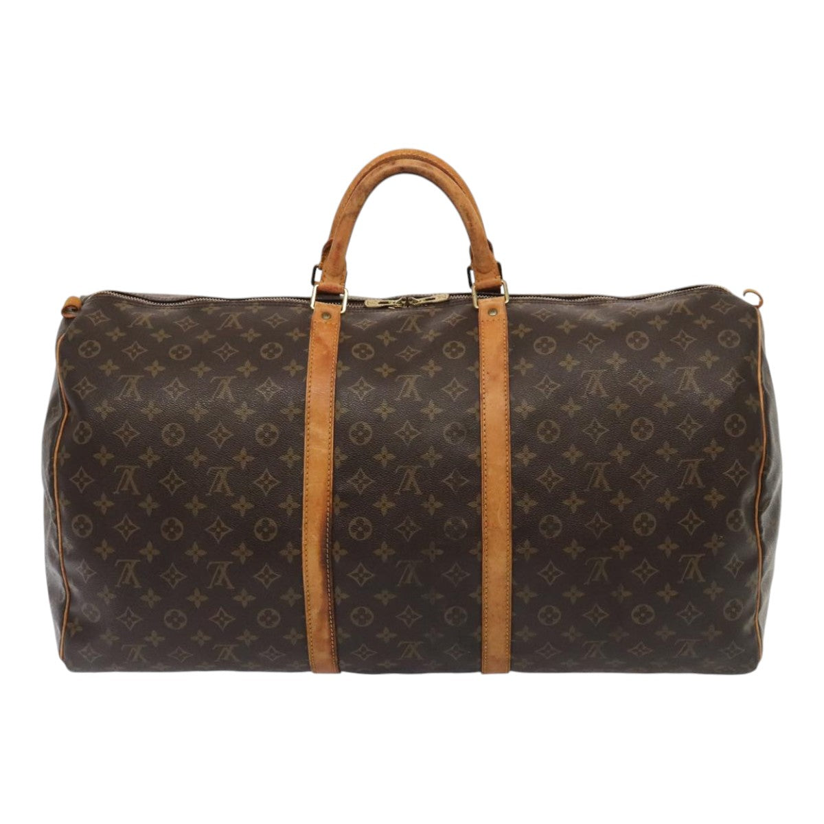 LOUIS VUITTON Monogram Keepall 60 Boston Bag M41422 LV ki4817