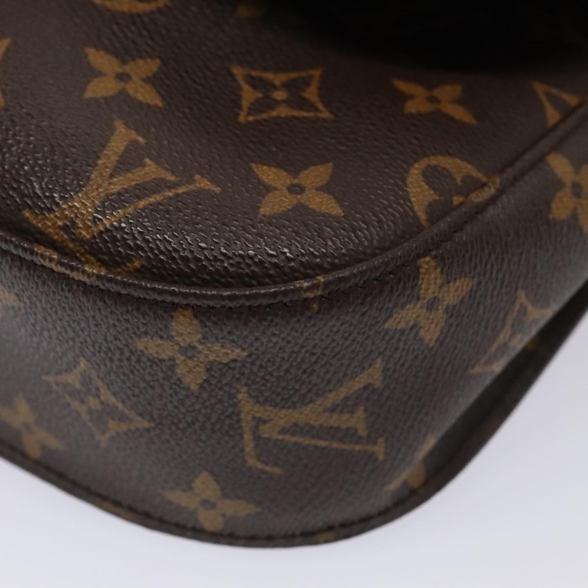 LOUIS VUITTON Monogram Saint Cloud GM Shoulder Bag M51242 LV ki4818