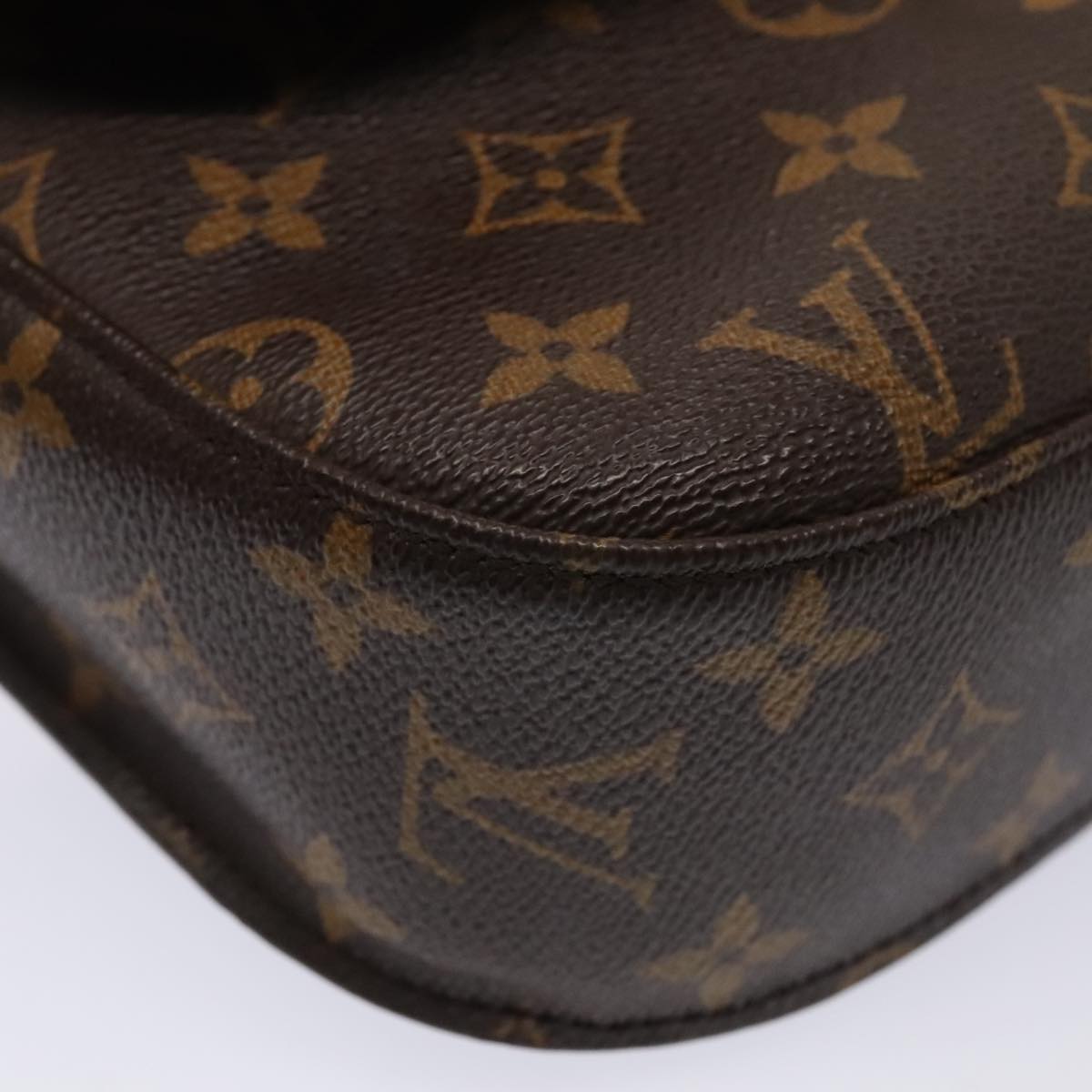 LOUIS VUITTON Monogram Saint Cloud GM Shoulder Bag M51242 LV ki4818