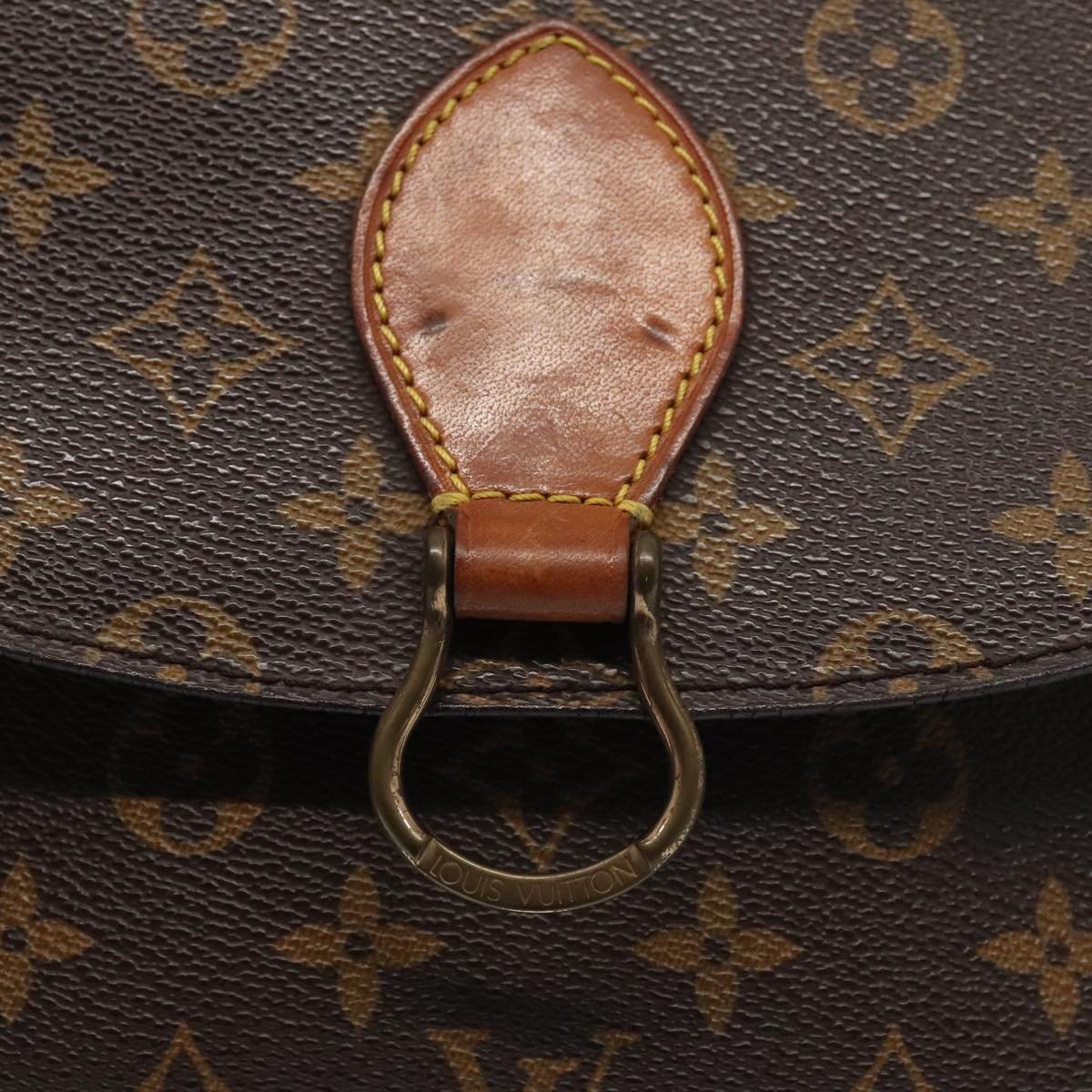 LOUIS VUITTON Monogram Saint Cloud GM Shoulder Bag M51242 LV ki4818