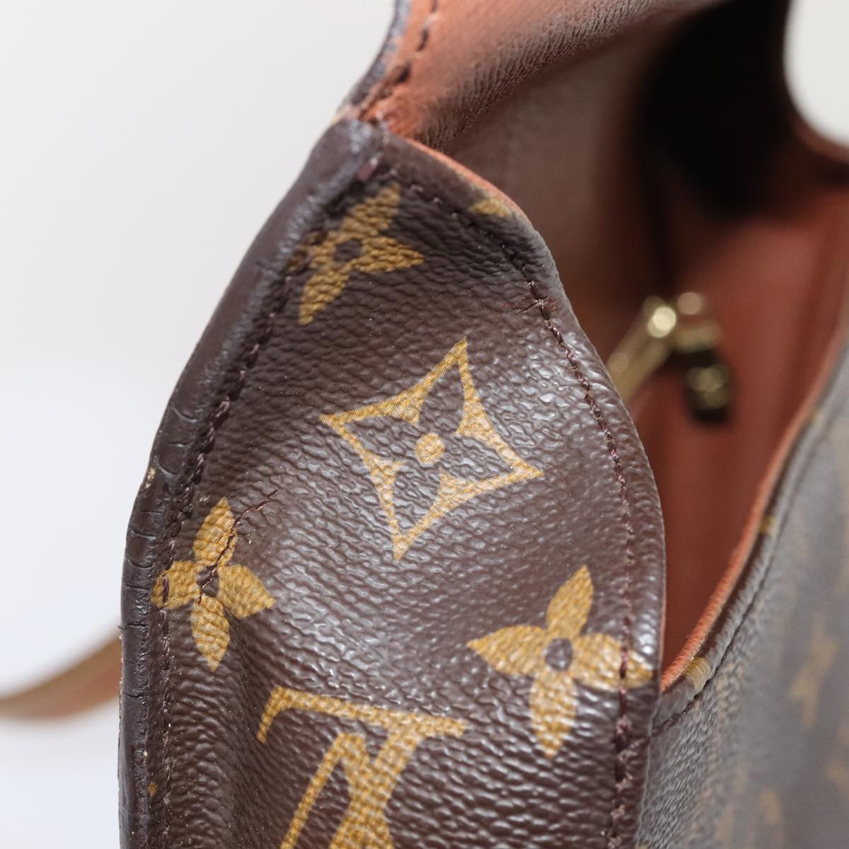 LOUIS VUITTON Monogram Saint Cloud GM Shoulder Bag M51242 LV ki4818