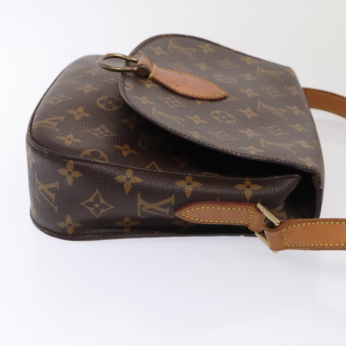 LOUIS VUITTON Monogram Saint Cloud GM Shoulder Bag M51242 LV ki4818