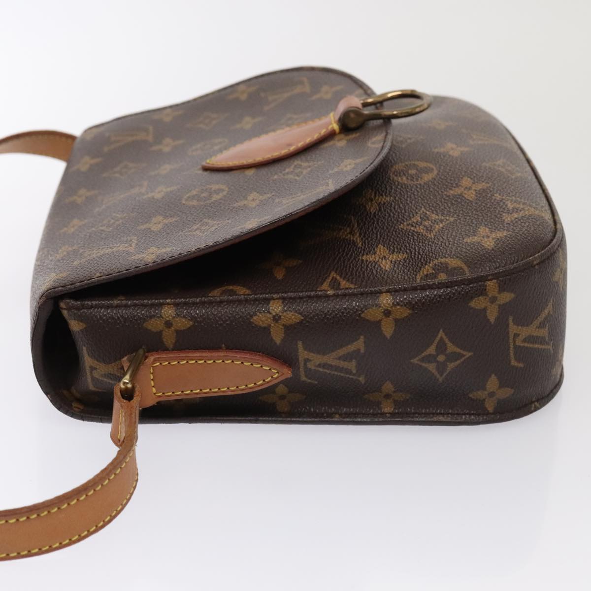 LOUIS VUITTON Monogram Saint Cloud GM Shoulder Bag M51242 LV ki4818