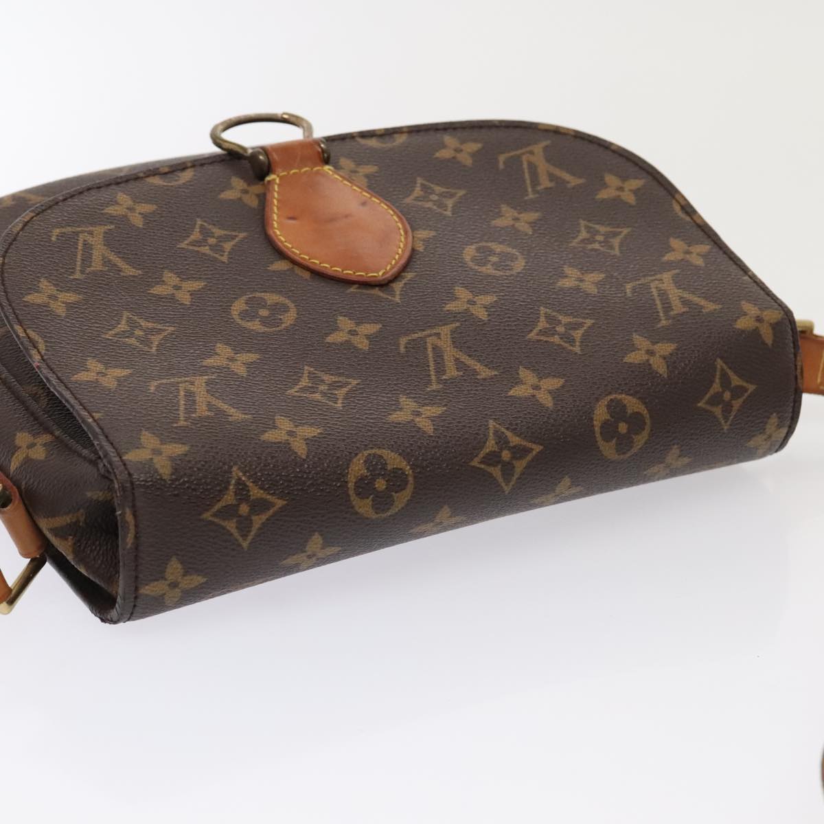 LOUIS VUITTON Monogram Saint Cloud GM Shoulder Bag M51242 LV ki4818
