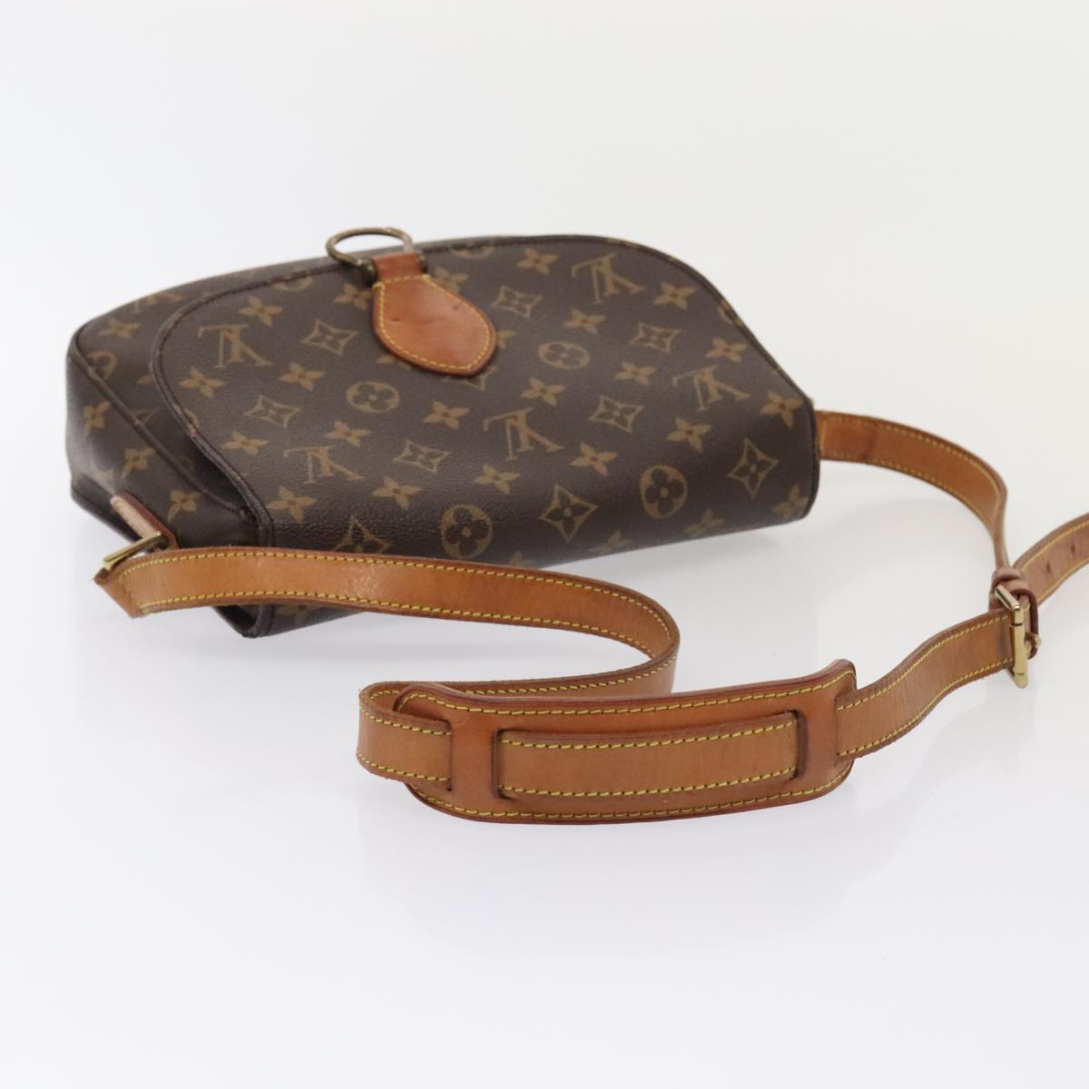 LOUIS VUITTON Monogram Saint Cloud GM Shoulder Bag M51242 LV ki4818